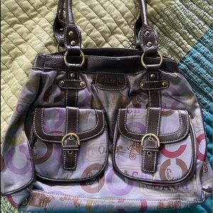 Coach purse! Has lots of life left in it with minimal wear.